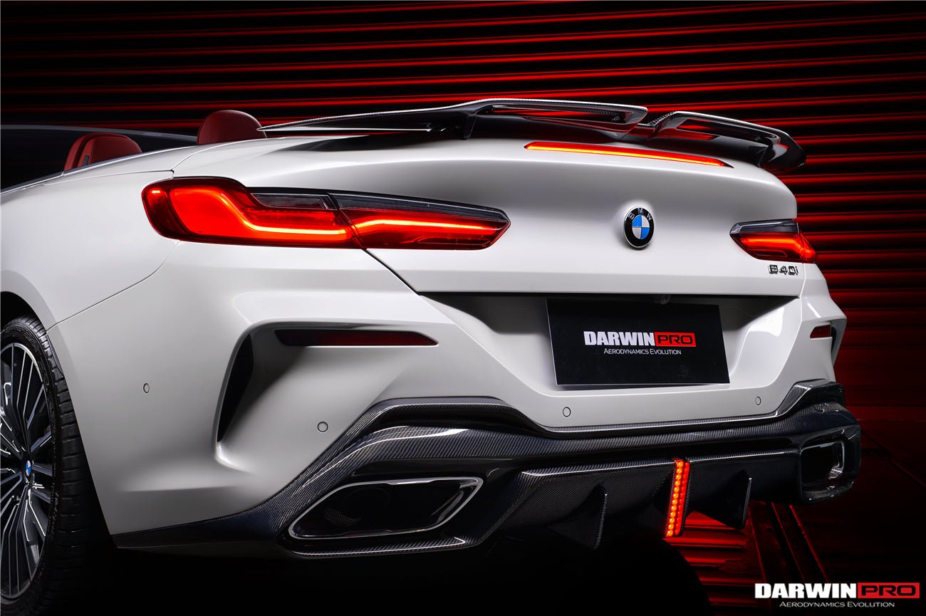 DARWINPRO - BMW 8 SERIES G14 CONVERTIBLE IMP PERFORMANCE CARBON FIBRE WING SPOILER