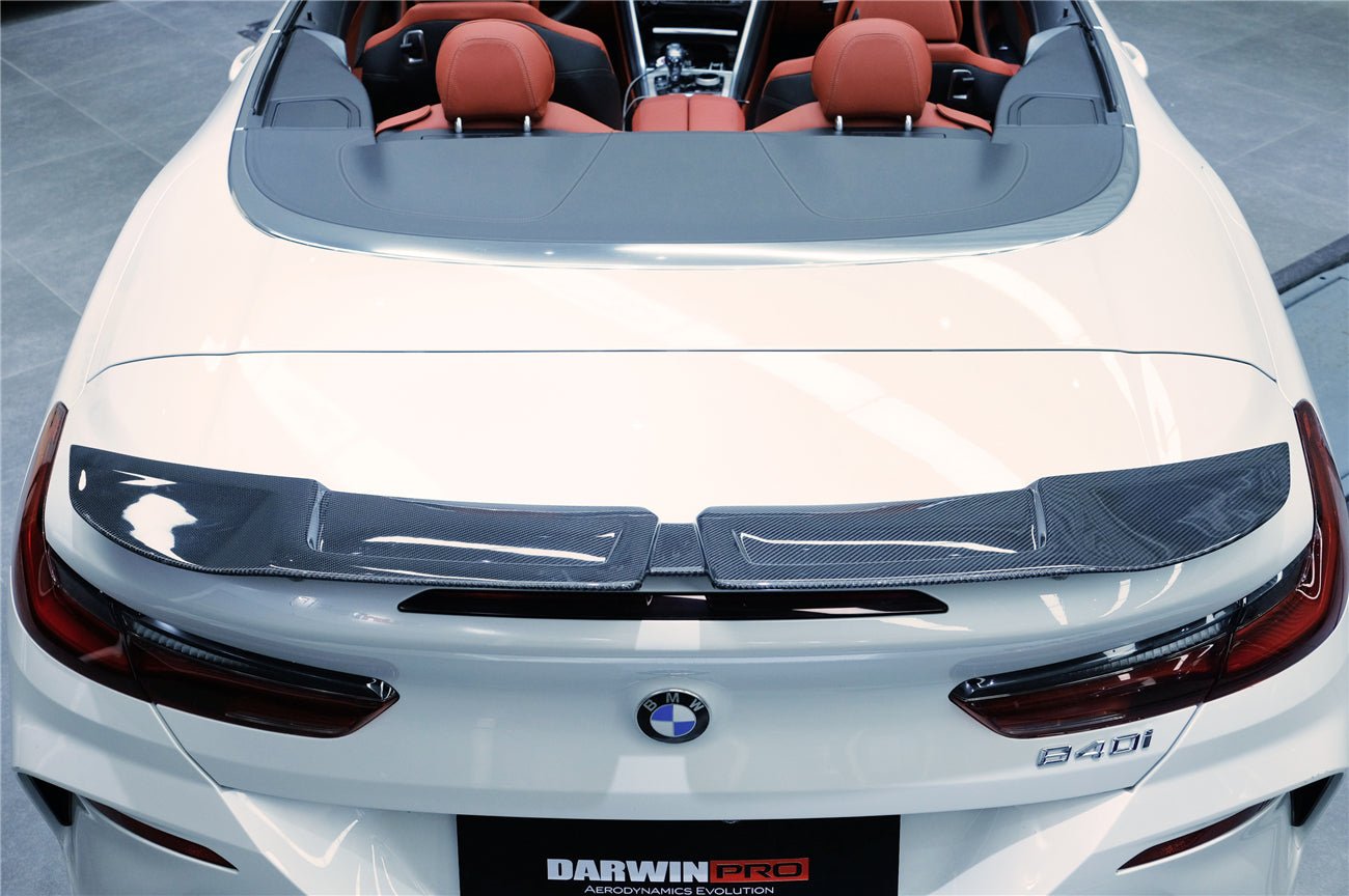 DARWINPRO - BMW 8 SERIES G14 CONVERTIBLE IMP PERFORMANCE CARBON FIBRE WING SPOILER