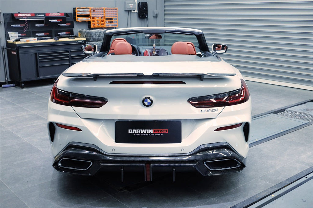 DARWINPRO - BMW 8 SERIES G14 CONVERTIBLE IMP PERFORMANCE CARBON FIBRE WING SPOILER