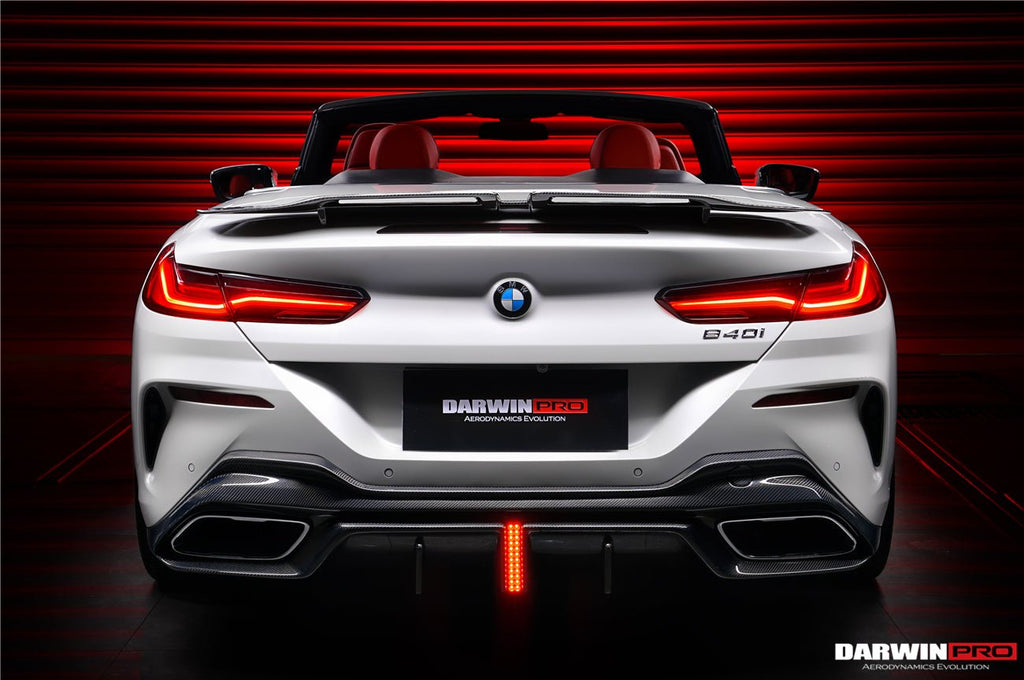 DARWINPRO - BMW 8 SERIES G14 CONVERTIBLE IMP PERFORMANCE CARBON FIBRE WING SPOILER