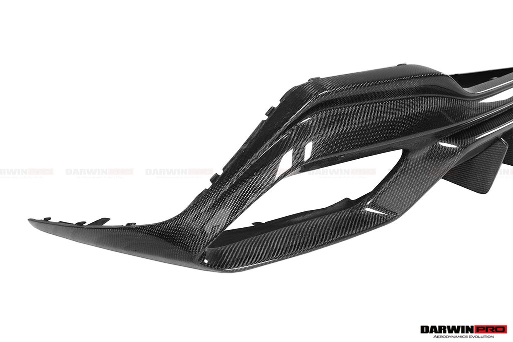 DARWINPRO - BMW 8 SERIES G14 /G15/G16 IMP PERFORMANCE CARBON FIBRE LED REAR DIFFUSER