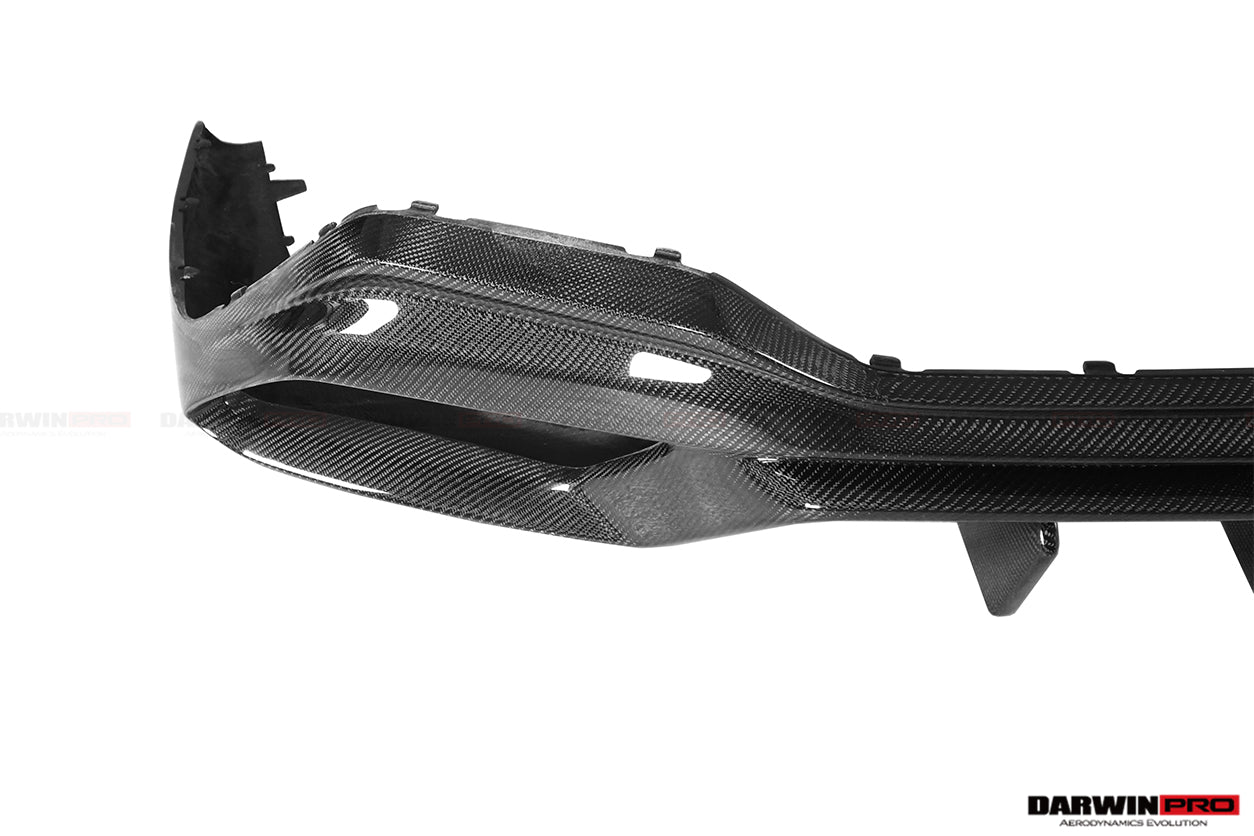 DARWINPRO - BMW 8 SERIES G14 /G15/G16 IMP PERFORMANCE CARBON FIBRE LED REAR DIFFUSER