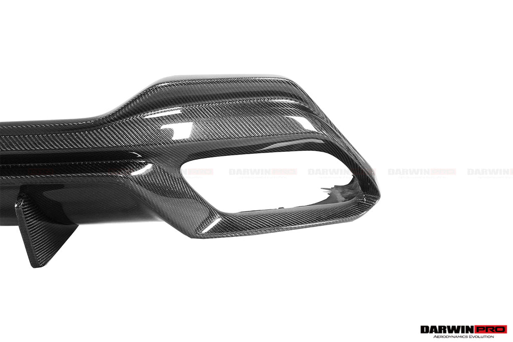 DARWINPRO - BMW 8 SERIES G14 /G15/G16 IMP PERFORMANCE CARBON FIBRE LED REAR DIFFUSER