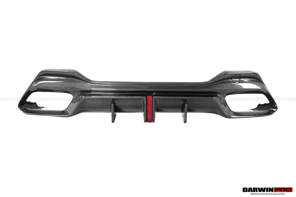 DARWINPRO - BMW 8 SERIES G14 /G15/G16 IMP PERFORMANCE CARBON FIBRE LED REAR DIFFUSER