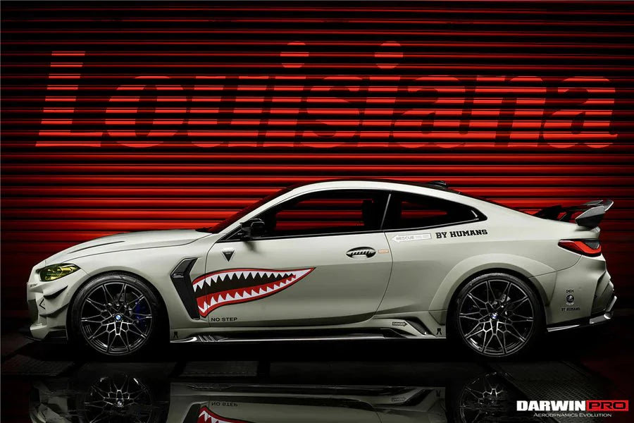 DARWINPRO - BMW G82 M4 ( BKSSII BODY KIT )  STYLE SIDE SKIRTS