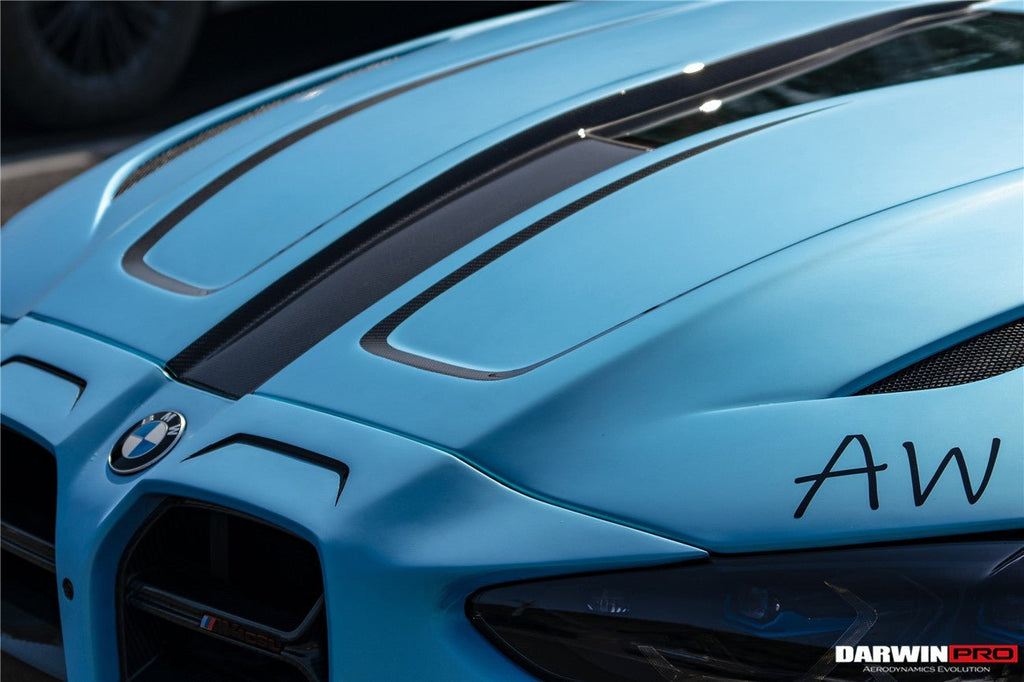 DARWINPRO - BMW M3 G80 / M4 G82 IMP PERFORMANCE CARBON FIBRE / TRANSPARENT HOOD BONNET