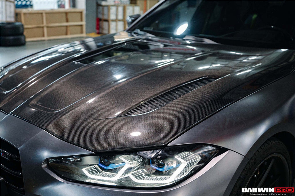 DARWINPRO - BMW M3 G80 / M4 G82 IMP PERFORMANCE CARBON FIBRE / TRANSPARENT HOOD BONNET