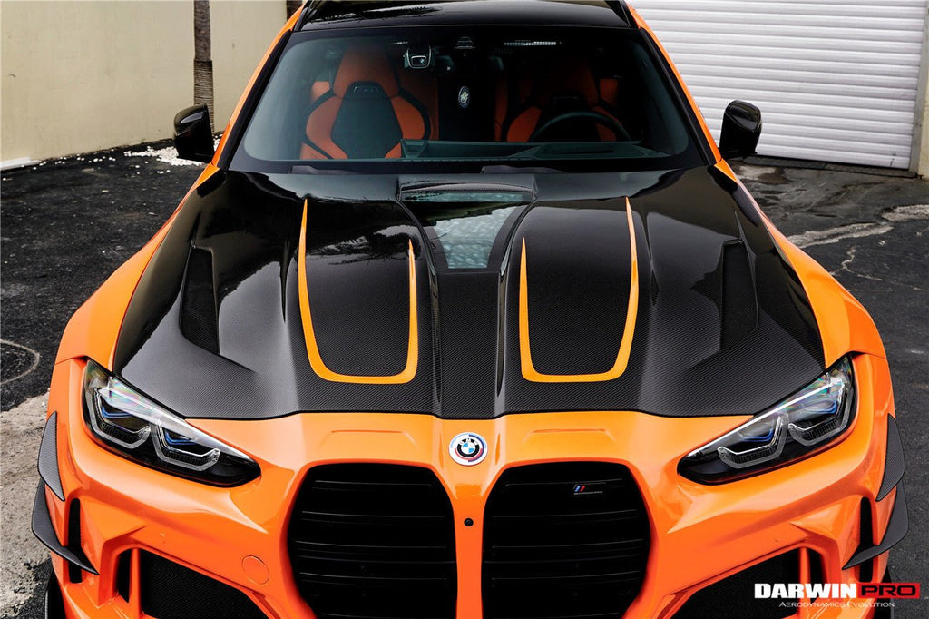 DARWINPRO - BMW M3 G80 / M4 G82 IMP PERFORMANCE CARBON FIBRE / TRANSPARENT HOOD BONNET