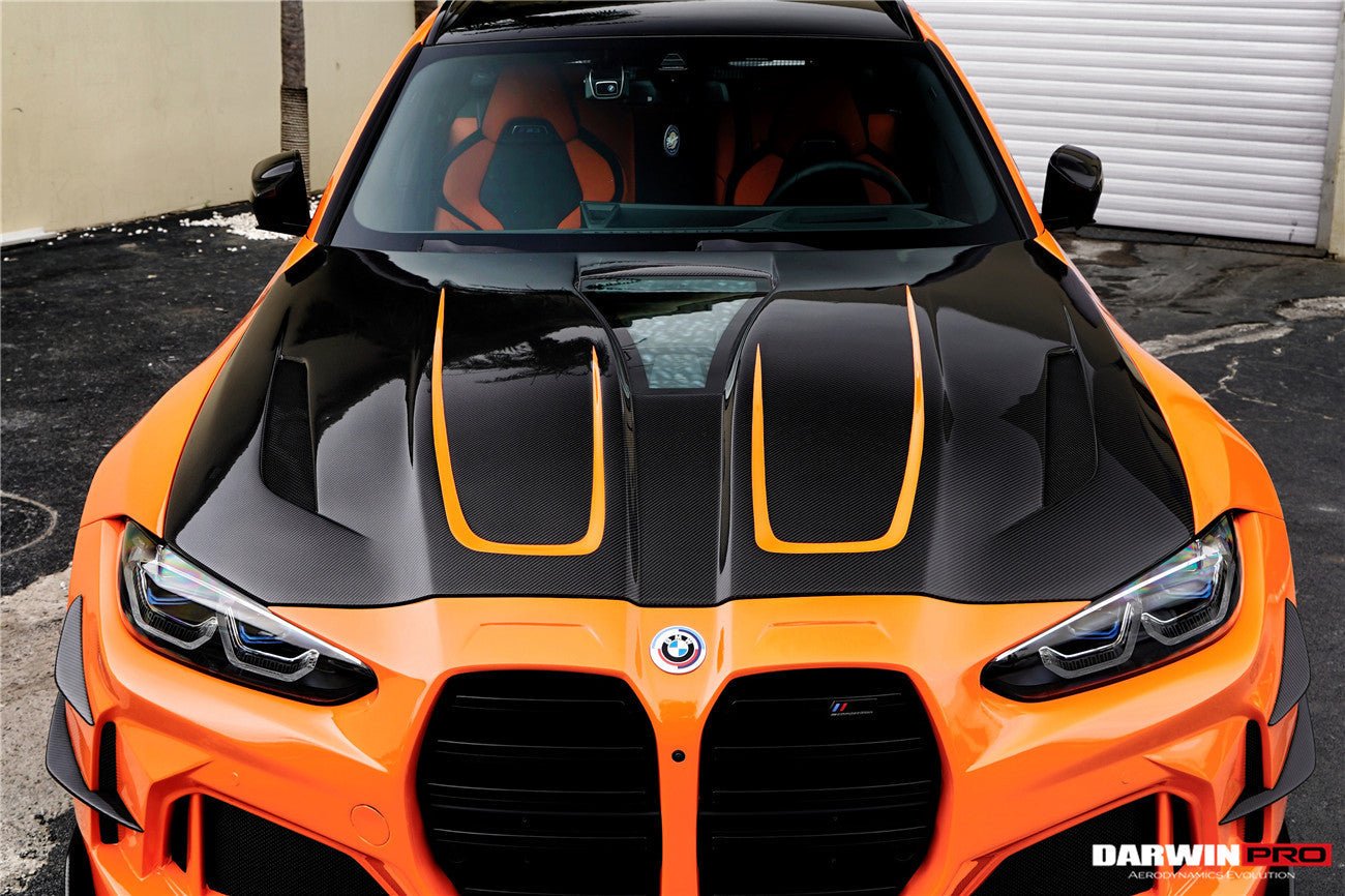 DARWINPRO - BMW M3 G80 / M4 G82 IMP PERFORMANCE CARBON FIBRE / TRANSPARENT HOOD BONNET