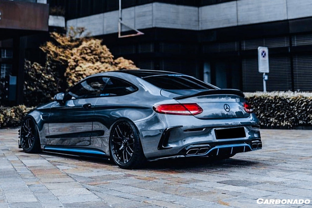 DARWINPRO - MERCEDES BENZ C-CLASS W205 COUPE 2015- 2021 PS STYLE TRUNK SPOILER