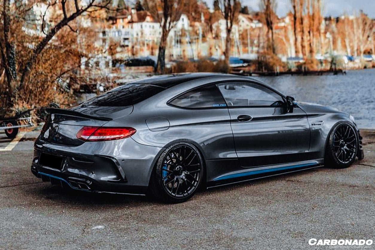 DARWINPRO - MERCEDES BENZ C-CLASS W205 COUPE 2015- 2021 PS STYLE TRUNK SPOILER