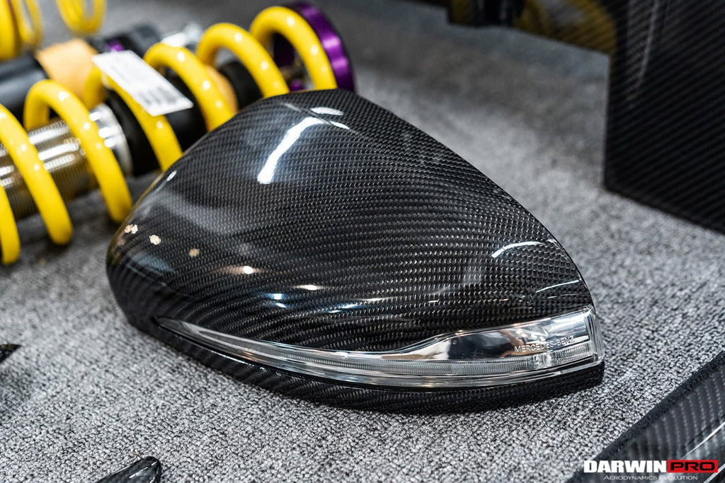 DARWINPRO - MERCEDES BENZ C-CLASS W205 DRY CARBON FIBER MIRROR HOUSING REPLACEMENT