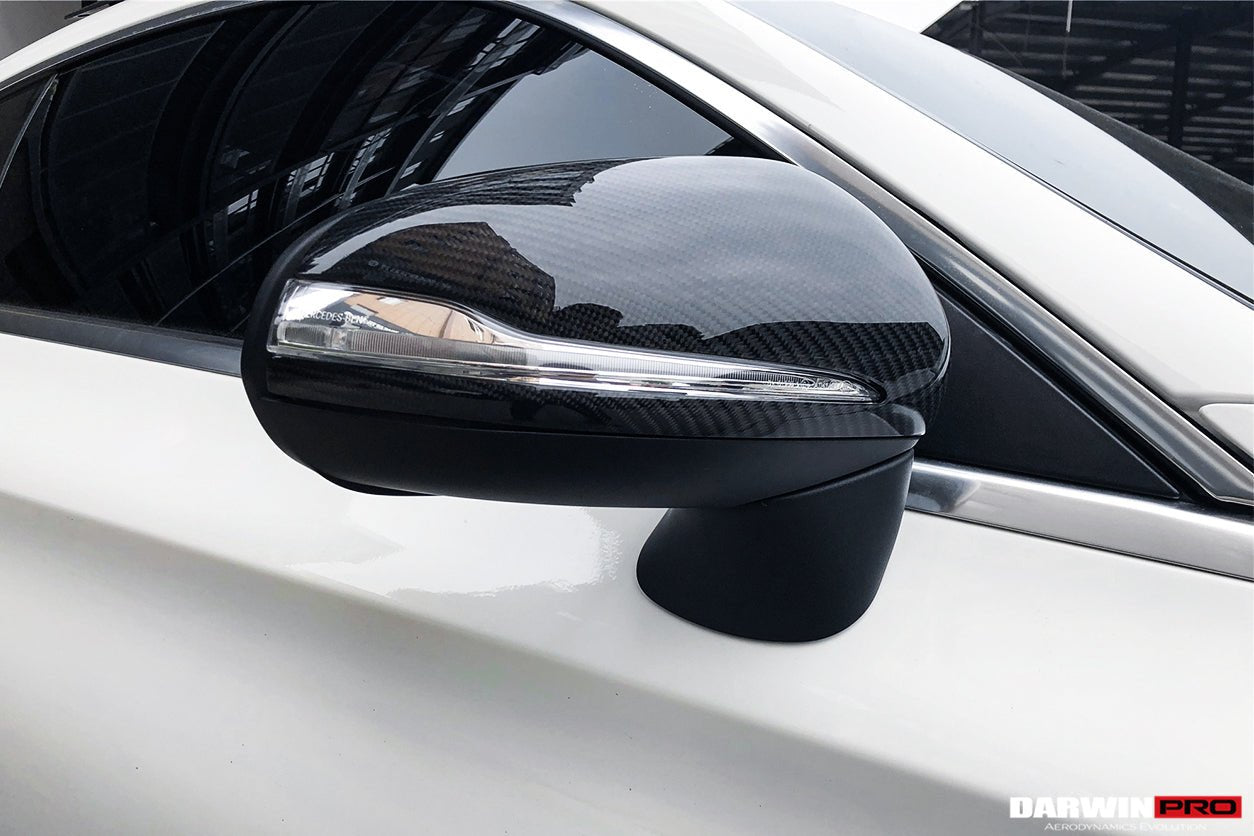 DARWINPRO - MERCEDES BENZ C-CLASS W205 DRY CARBON FIBER MIRROR HOUSING REPLACEMENT