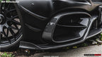 DARWINPRO - MERCEDES BENZ W205 C63 C63S 2015-2021 AMG COUPE IMP PERFORMANCE PARTIAL CARBON FIBER FRONT BUMPER WITH GRILL & CANARDS