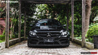 DARWINPRO - MERCEDES BENZ W205 C63 C63S 2015-2021 AMG COUPE IMP PERFORMANCE PARTIAL CARBON FIBER FRONT BUMPER WITH GRILL & CANARDS