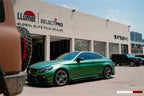 DARWINPRO - MERCEDES BENZ W205 C63 & C6S AMG COUPE 2015 -2021 PARTIAL CARBON FIBER FRONT BUMPER WITH CANARDS