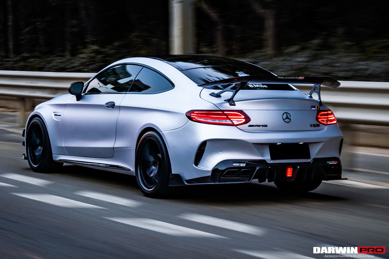 DARWINPRO - MERCEDES BENZ W205 C63 & C6S AMG COUPE 2015 -2021 PARTIAL CARBON FIBER FULL BODY KIT
