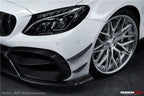 DARWINPRO - MERCEDES BENZ W205 C63 & C6S AMG COUPE 2015 -2021 PARTIAL CARBON FIBER FULL BODY KIT
