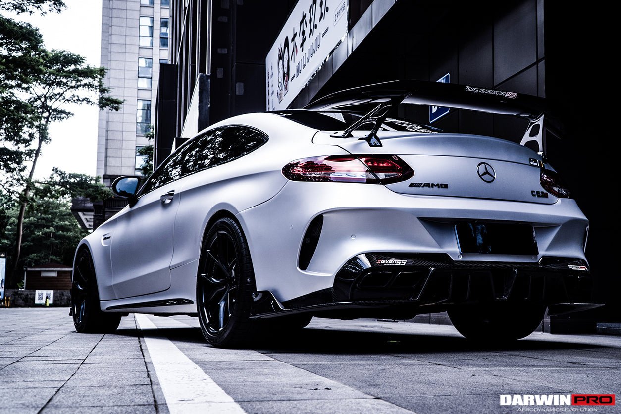 DARWINPRO - MERCEDES BENZ W205 C63 & C6S AMG COUPE 2015 -2021 PARTIAL CARBON FIBER FULL BODY KIT