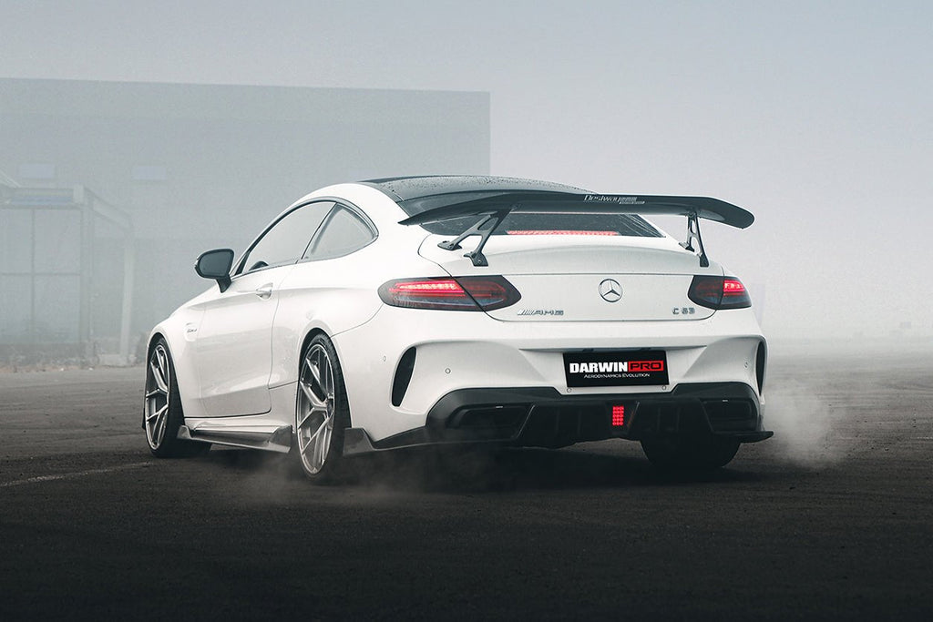 DARWINPRO - MERCEDES BENZ W205 C63 & C6S AMG COUPE 2015 -2021 PARTIAL CARBON FIBER FULL BODY KIT
