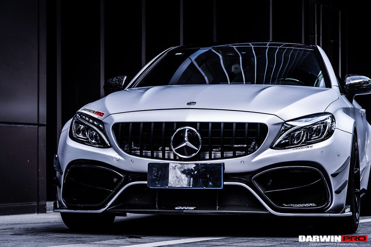 DARWINPRO - MERCEDES BENZ W205 C63 & C6S AMG COUPE 2015 -2021 PARTIAL CARBON FIBER FULL BODY KIT