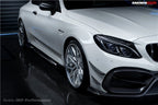 DARWINPRO - MERCEDES BENZ W205 C63 & C6S AMG COUPE 2015 -2021 PARTIAL CARBON FIBER FULL BODY KIT