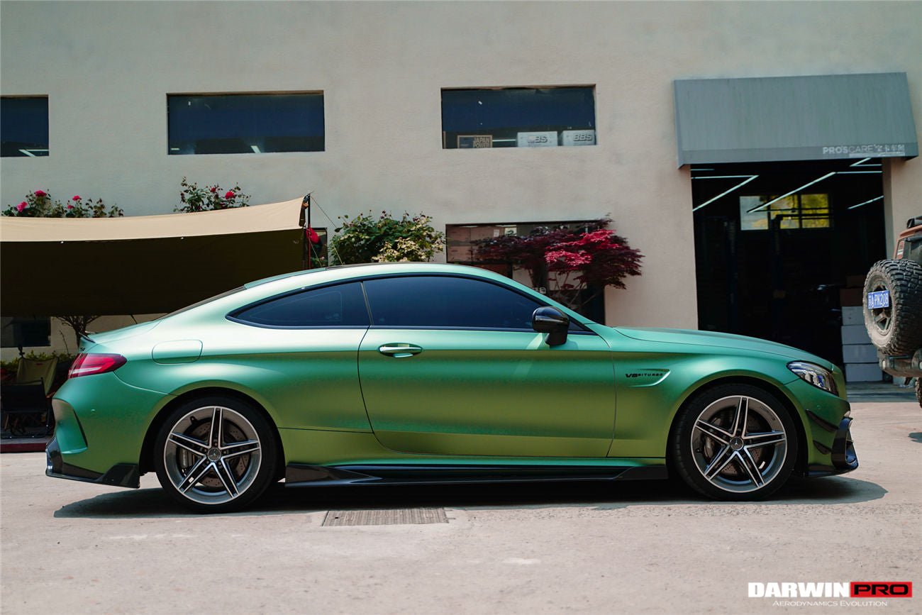 DARWINPRO - MERCEDES BENZ W205 C63 & C6S AMG COUPE 2015 -2021 PARTIAL CARBON FIBER FULL BODY KIT