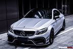 DARWINPRO - MERCEDES BENZ W205 C63 & C6S AMG COUPE 2015 -2021 PARTIAL CARBON FIBER FULL BODY KIT