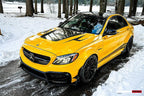 DARWINPRO - MERCEDES BENZ W205 C63 & C6S AMG COUPE 2015 -2021 PARTIAL CARBON FIBER HOOD BONNET