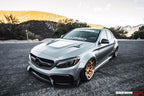 DARWINPRO - MERCEDES BENZ W205 C63 & C6S AMG COUPE 2015 -2021 PARTIAL CARBON FIBER HOOD BONNET