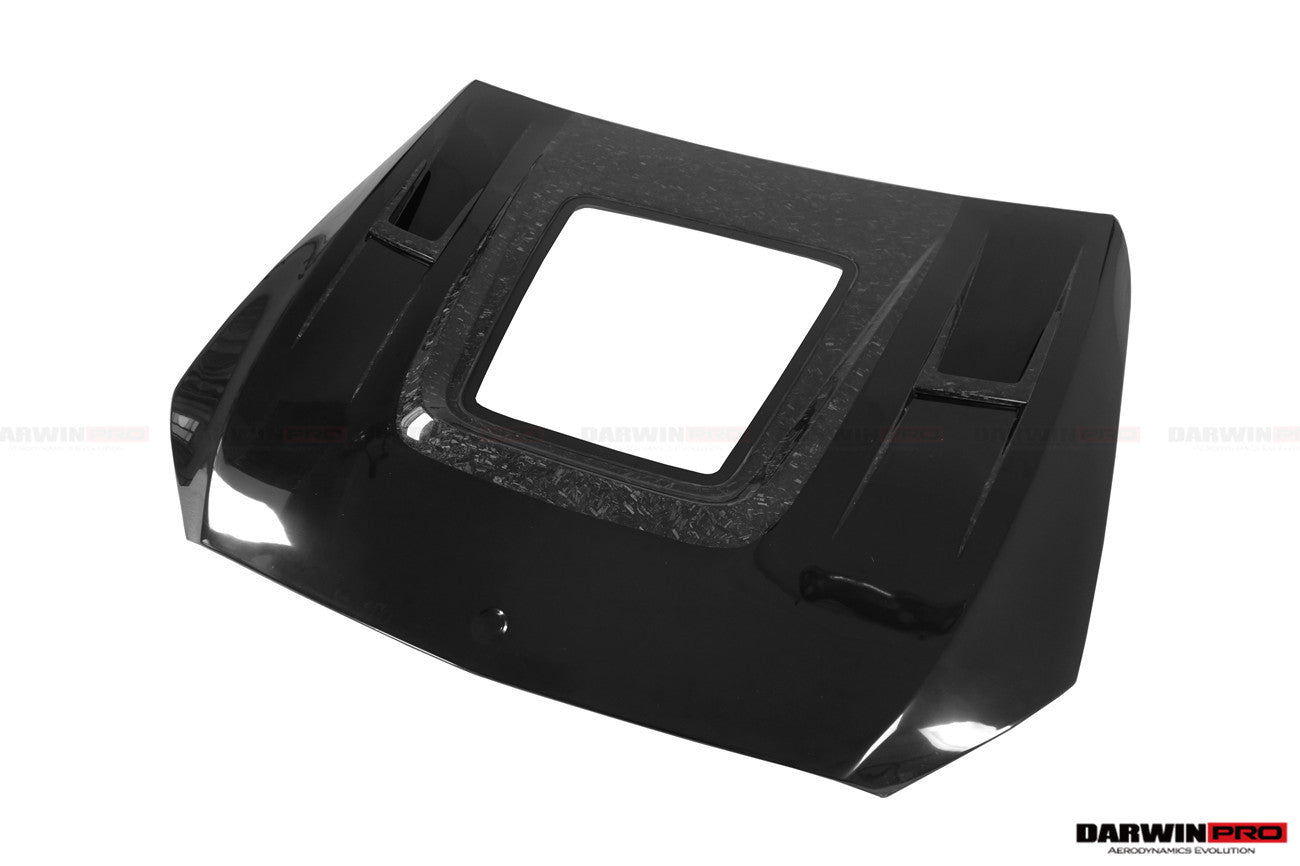 DARWINPRO - MERCEDES BENZ W205 C63 & C6S AMG COUPE 2015 -2021 PARTIAL CARBON FIBER HOOD BONNET
