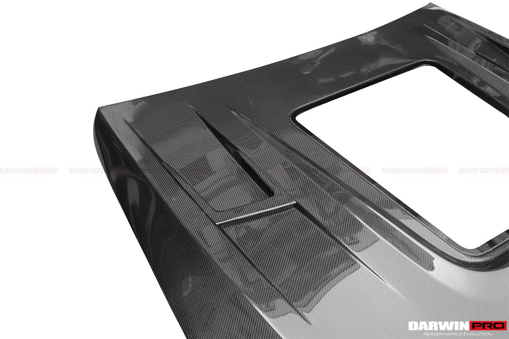 DARWINPRO - MERCEDES BENZ W205 C63 & C6S AMG COUPE 2015 -2021 PARTIAL CARBON FIBER HOOD BONNET