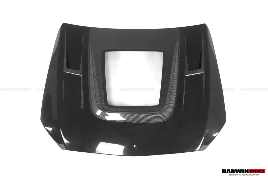 DARWINPRO - MERCEDES BENZ W205 C63 & C6S AMG COUPE 2015 -2021 PARTIAL CARBON FIBER HOOD BONNET