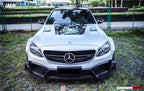 DARWINPRO - MERCEDES BENZ W205 C63 & C6S AMG COUPE 2015 -2021 PARTIAL CARBON FIBER HOOD BONNET