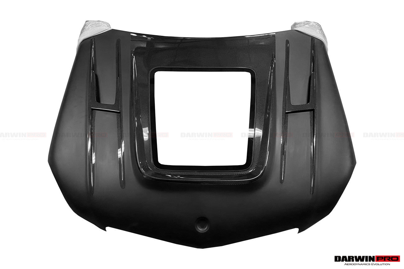 DARWINPRO - MERCEDES BENZ W205 C63 & C6S AMG COUPE 2015 -2021 PARTIAL CARBON FIBER HOOD BONNET