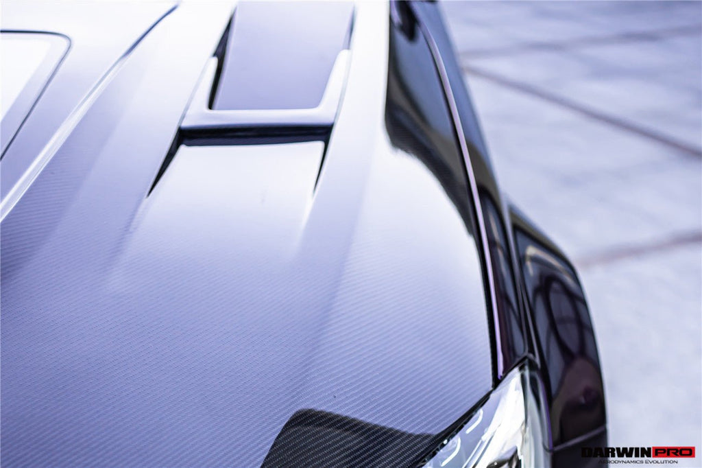 DARWINPRO - MERCEDES BENZ W205 C63 & C6S AMG COUPE 2015 -2021 PARTIAL CARBON FIBER HOOD BONNET
