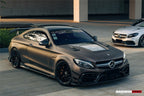 DARWINPRO - MERCEDES BENZ W205 C63 & C6S AMG COUPE 2015 -2021 PARTIAL CARBON FIBER HOOD BONNET
