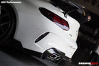 DARWINPRO - MERCEDES BENZ W205 C63 & C6S AMG COUPE 2015 -2021 PARTIAL CARBON FIBER REAR BUMPER AND LED DIFFUSER