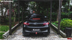 DARWINPRO - MERCEDES BENZ W205 C63 & C6S AMG COUPE 2015 -2021 PARTIAL CARBON FIBER REAR BUMPER AND LED DIFFUSER