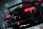 DARWINPRO - MERCEDES BENZ W205 C63 & C6S AMG COUPE 2015 -2021 PARTIAL CARBON FIBER REAR BUMPER AND LED DIFFUSER