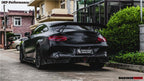 DARWINPRO - MERCEDES BENZ W205 C63 & C6S AMG COUPE 2015 -2021 PARTIAL CARBON FIBER REAR BUMPER AND LED DIFFUSER