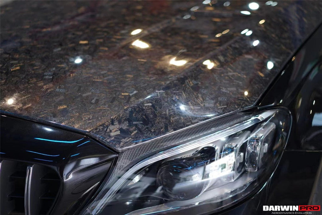 DARWINPRO - MERCEDES BENZ W205 C63 & S AMG COUPE 2015 -2021 CARBON FIBER BKSS STYLE HOOD BONNET