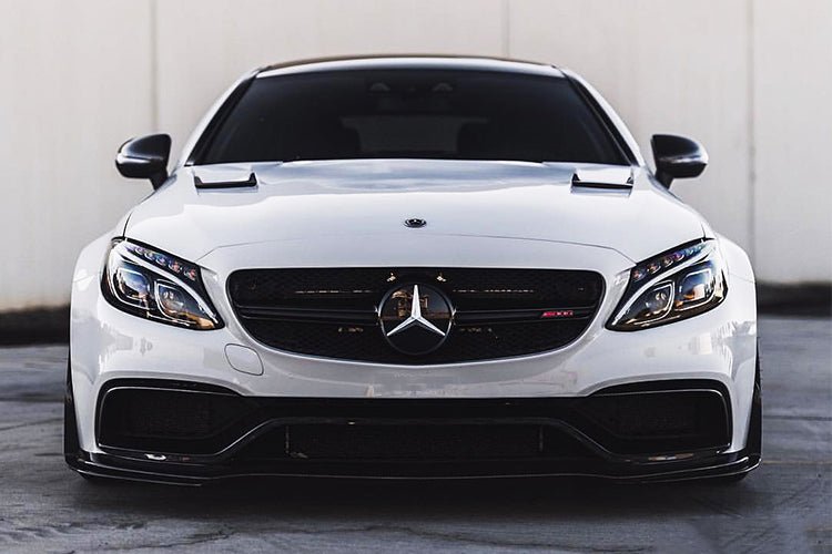 DARWINPRO - MERCEDES BENZ W205 C63 & S AMG COUPE 2015 -2021 CARBON FIBER BKSS STYLE HOOD BONNET
