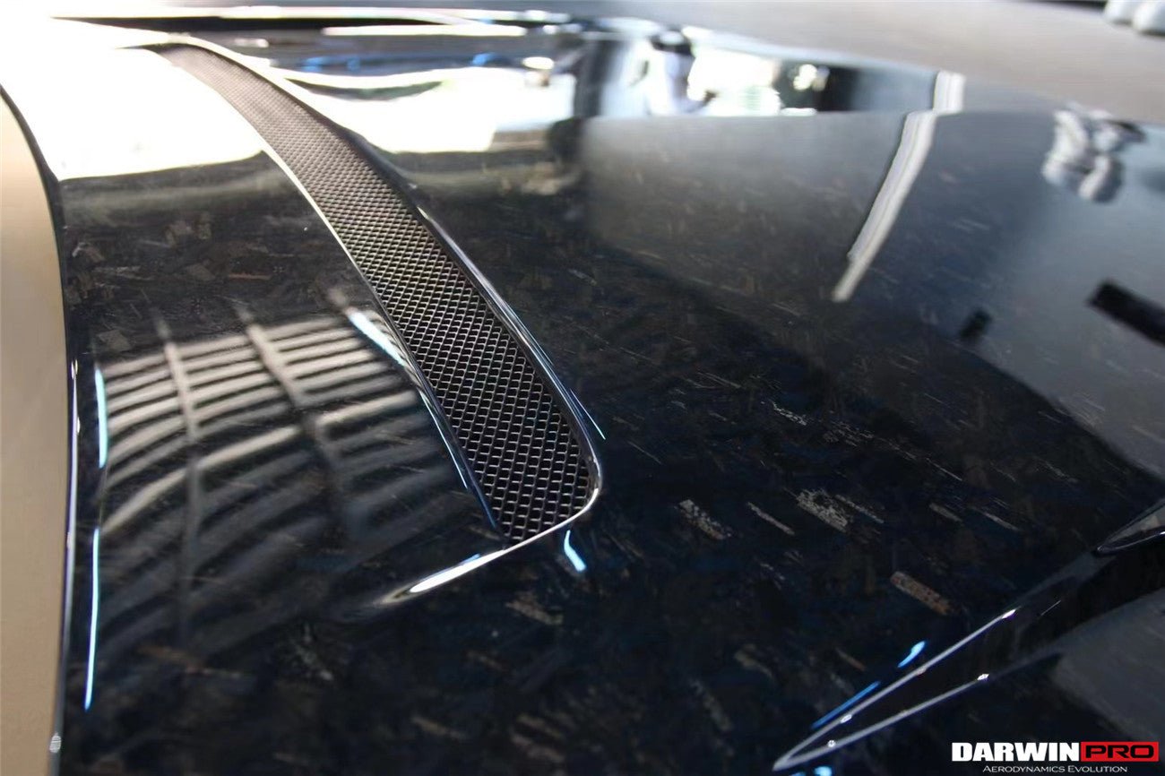 DARWINPRO - MERCEDES BENZ W205 C63 & S AMG COUPE 2015 -2021 CARBON FIBER BKSS STYLE HOOD BONNET