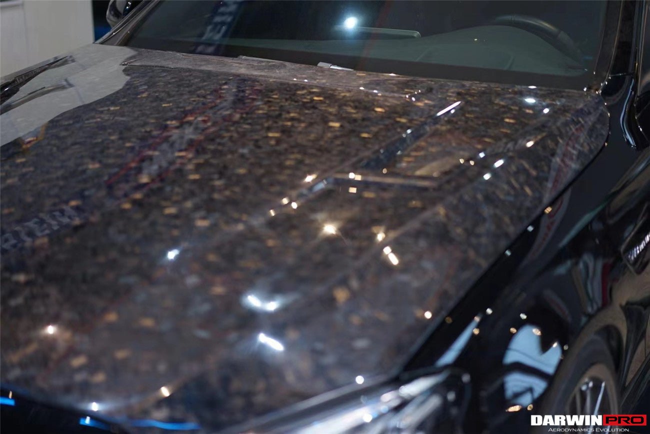 DARWINPRO - MERCEDES BENZ W205 C63 & S AMG COUPE 2015 -2021 CARBON FIBER BKSS STYLE HOOD BONNET