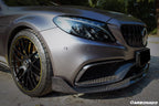 DARWINPRO - MERCEDES BENZ W205 C63 & S AMG COUPE 2015 -2021 CARBON FIBER FRONT LIP BR STYLE