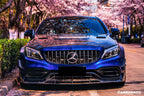 DARWINPRO - MERCEDES BENZ W205 C63 & S AMG COUPE 2015 -2021 CARBON FIBER FRONT LIP BR STYLE