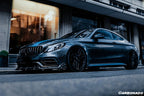 DARWINPRO - MERCEDES BENZ W205 C63 & S AMG COUPE 2015 -2021 CARBON FIBER FRONT LIP BR STYLE