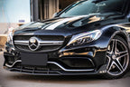 DARWINPRO - MERCEDES BENZ W205 C63 & S AMG COUPE 2015 -2021 CARBON FIBER FRONT LIP BR STYLE