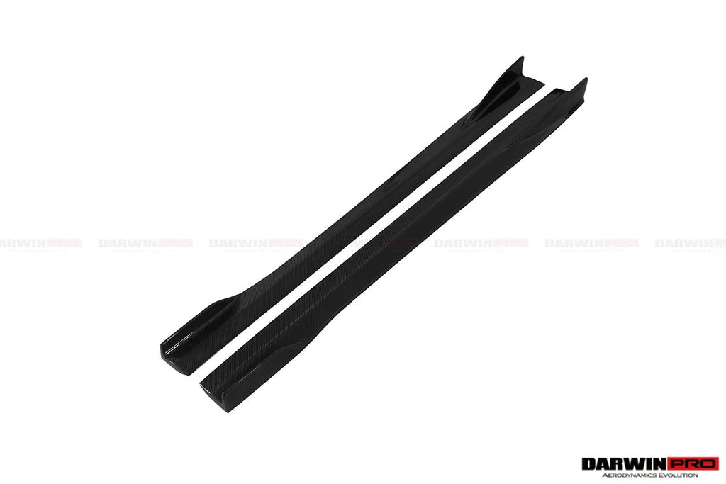DARWINPRO - MERCEDES BENZ W205 C63 & S AMG COUPE 2015 -2021 CARBON FIBER IMP SIDE SKIRTS